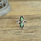 size 5 turquoise ring