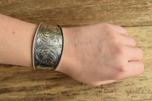 Southwestern Engraved Cuff