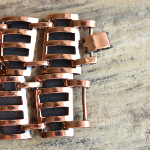 Copper Modernist Bracelet