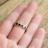 Square and Circle Band Ring - Size 8