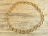 gold toned vintage chain necklace