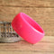 Chunky pink bangle bracelet