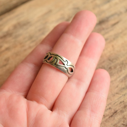 Tribal Band Ring - Size 8