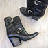 Giuseppe Zanotti black leather heeled boots - 37.5