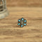 Turquoise Flower Ring