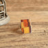 Amber Mosaic Ring - Size 6.75