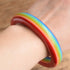 Rainbow Plastic Bangle