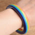Rainbow Plastic Bangle