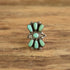 Bill & Lou Laweka Zuni Turquoise Ring - Size 6