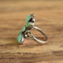 Bill & Lou Laweka Zuni Turquoise Ring - Size 6