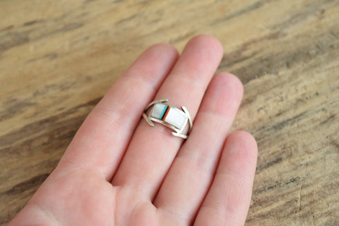 Inlay Stripe Ring - Size 7