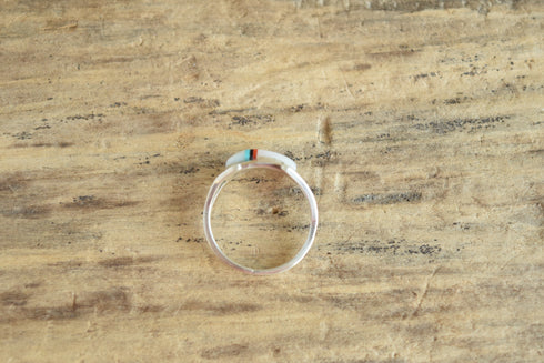 Inlay Stripe Ring - Size 7