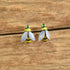 Bee Shaped Enamel Studs