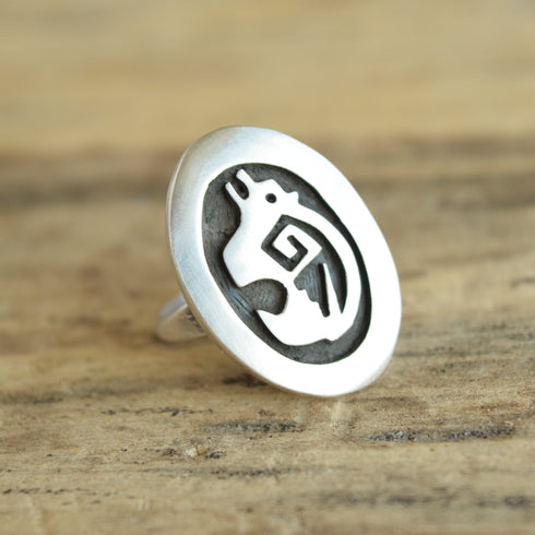 Hopi Bear Ring - Size 7