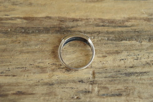 Rainbow Inlay Ring - Size 9 1/4