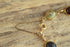 Gemstone Scarab Bracelet - 12 K Gold Filled