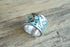 Wide Taxco Inlay Ring - Size 12