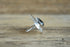 Onyx Teardrop Ring - Size 6.25