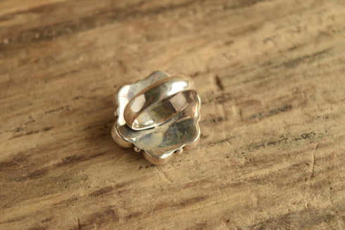 Tiger's Eye Cluster Ring - Size 6.75