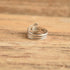 Three Snakes Sterling Silver Ring - Size 8