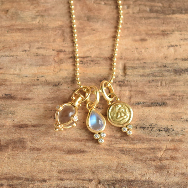 Temple St. Clair Signature Charm Necklace - Preowned