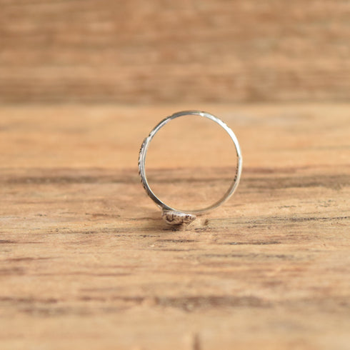 Sterling Silver Snake Ring - Size 12