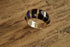 Onyx Inlay ring by Chas Ray - Size 7 3/4