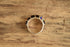 Onyx Inlay ring by Chas Ray - Size 7 3/4