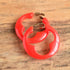 Juicy Berry Bakelite Hoop Earrings