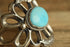 Sand Cast Turquoise Cuff