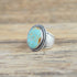 Will Denetdale Navajo Turquoise Ring Size 9