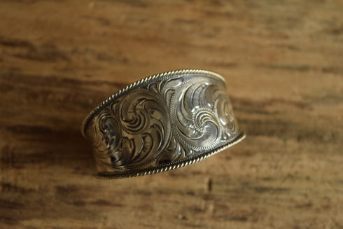 Southwestern Engraved Cuff