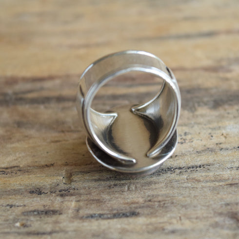 Will Denetdale - Navajo Turquoise Ring - Size 9