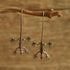 Sterling Lizard Earrings