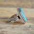 Rick Worker Turquoise Ring - Nalnishi - Size 10