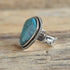 Rick Worker Turquoise Ring - Nalnishi - Size 10