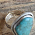 Rick Worker Turquoise Ring - Nalnishi - Size 10