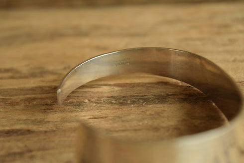 Hammered Modernist Cuff - Jeff Gray