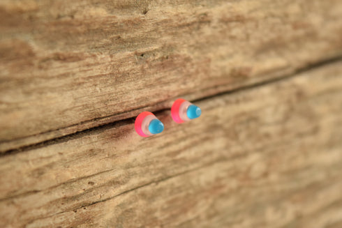 Rocket Plastic Earrings