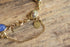 Gemstone Scarab Bracelet - Burt Cassell 12 K Gold Filled