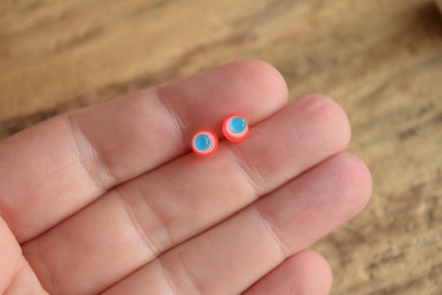 Rocket Plastic Earrings