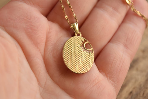 You Are My Sunshine Pendant Necklace