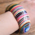 Sobral Jewelry Rainbow layered bangle