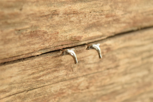 Dolphin Stud Earrings