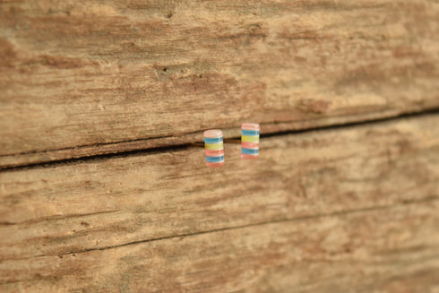 Candy Stripe Earrings