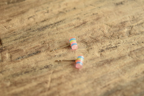 Candy Stripe Earrings