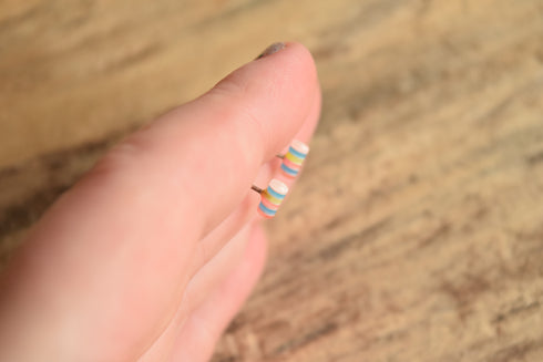 Candy Stripe Earrings