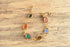Gemstone Scarab Bracelet - 12K Gold Filled
