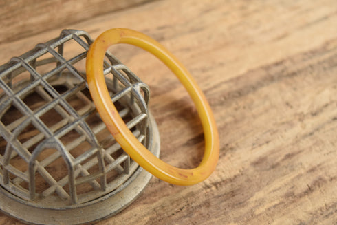 Thin Green Marbled Bakelite Spacer