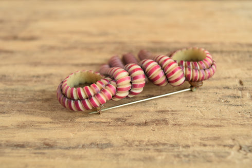 Liquorice Bow Brooch